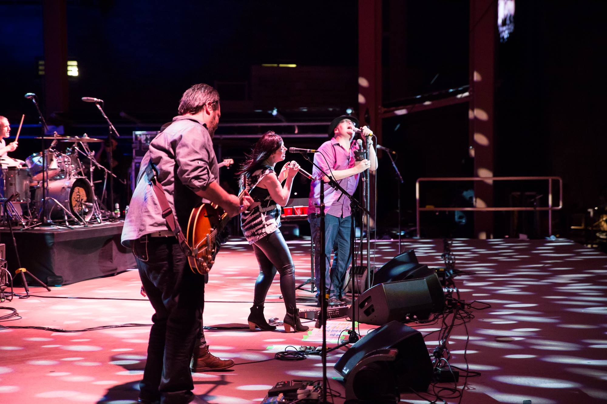 Blues Traveler on stage